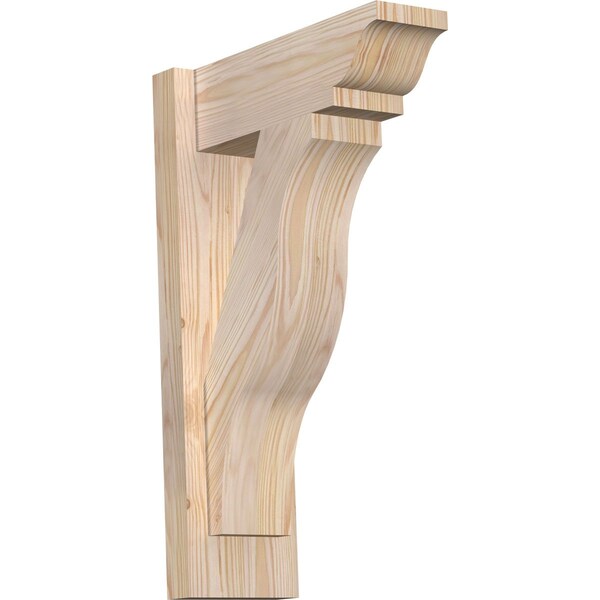 Ekena Millwork Funston Traditional Smooth Outlooker, Douglas Fir, 5 1/2"W x 14"D x 22"H OUT06X14X22FST01SDF - main